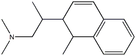 1-Naphthaleneethylamine,1,2-dihydro-N,N,bta,1-tetramethyl-(8CI) 结构式