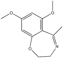 1,4-Benzoxazepine,2,3-dihydro-6,8-dimethoxy-5-methyl-(8CI) 结构式