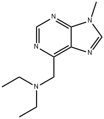 9H-Purine-6-methanamine,N,N-diethyl-9-methyl-(9CI) 结构式