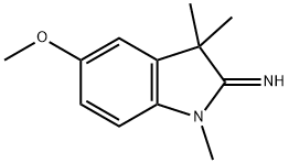 2H-Indol-2-imine,1,3-dihydro-5-methoxy-1,3,3-trimethyl-(9CI) 结构式