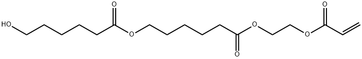 二己内酯 2-(丙烯酰氧基)乙酯 结构式