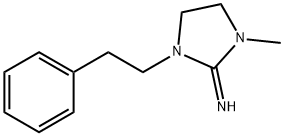 2-Imidazolidinimine,1-methyl-3-(2-phenylethyl)-(9CI) 结构式