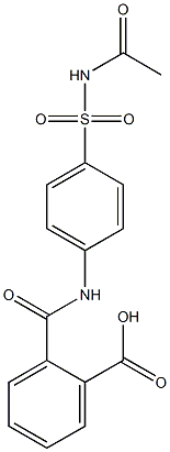 Phthalylsulfacetamid 结构式