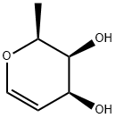 2,6-脱水-1,5-二脱氧-L-阿拉伯-己-5-烯糖 结构式