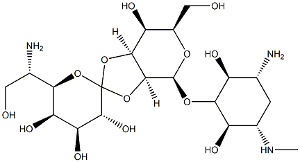 潮霉素B 结构式
