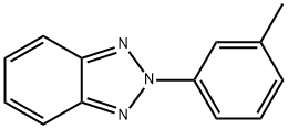 2H-Benzotriazole,2-(3-methylphenyl)-(9CI) 结构式