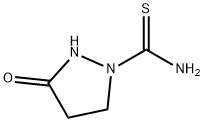 1-Pyrazolidinecarbothioamide,3-oxo-(9CI) 结构式