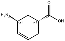 3-Cyclohexene-1-carboxylicacid,5-amino-,(1R,5R)-rel-(9CI) 结构式