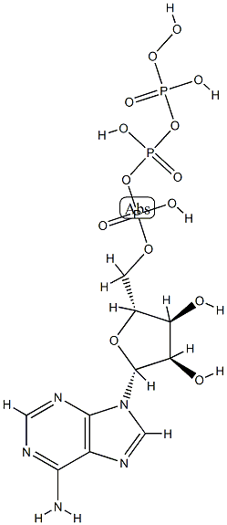 adenylyl 5'-peroxydiphosphate 结构式