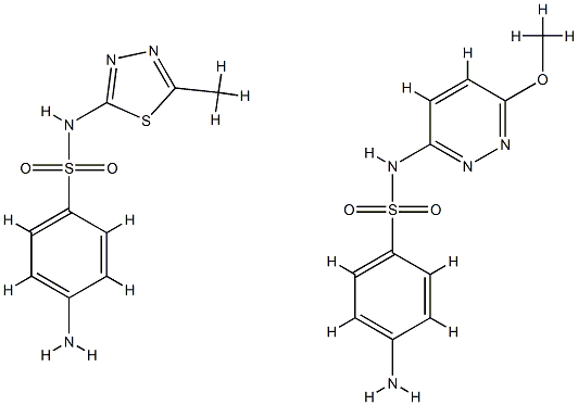 Sulfapral 结构式