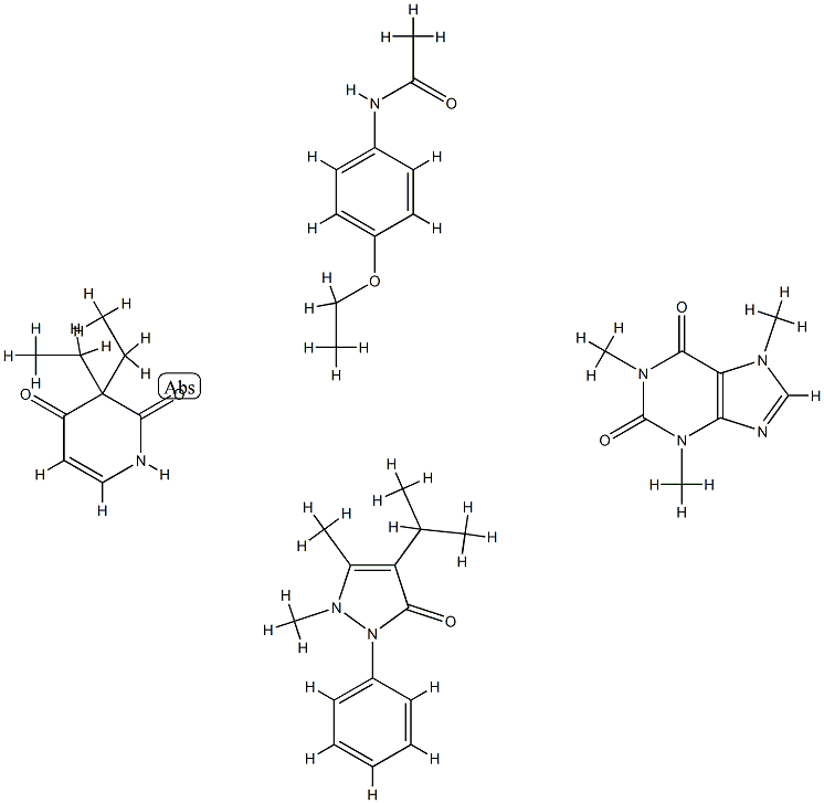 Saridon 结构式