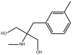 1,3-Propanediol,2-(methylamino)-2-[(3-methylphenyl)methyl]-(9CI) 结构式