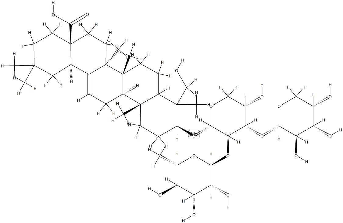 clemontanoside C 结构式