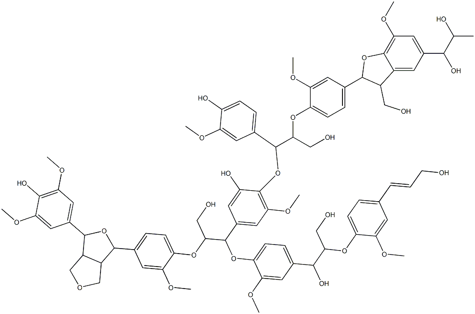 木质素 结构式