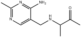 2-Butanone,3-[[(4-amino-2-methyl-5-pyrimidinyl)methyl]amino]-(9CI) 结构式