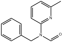 2-Picoline,6-(N-benzylformamido)-(4CI) 结构式