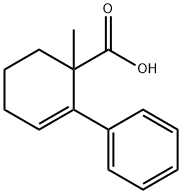 2-Cyclohexene-1-carboxylicacid,1-methyl-2-phenyl-(5CI) 结构式