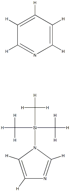 1-（三甲基硅烷）咪唑-嘧啶 结构式