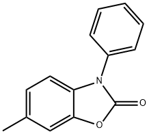 2(3H)-Benzoxazolone,6-methyl-3-phenyl-(9CI) 结构式