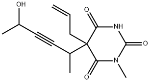 4'-hydroxymethohexital 结构式