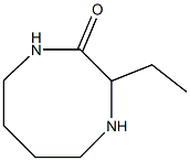 1,4-Diazocin-2(1H)-one,3-ethylhexahydro-(9CI) 结构式