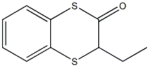 1,4-Benzodithiin-2(3H)-one,3-ethyl-(9CI) 结构式