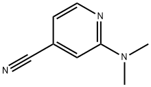2-(二甲氨基)异烟腈 结构式