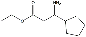 Cyclopentanepropanoic acid, -ba--amino-, ethyl ester (9CI) 结构式