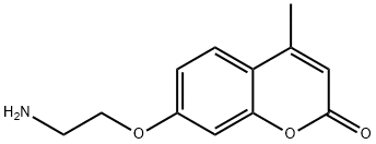 2H-1-Benzopyran-2-one,7-(2-aminoethoxy)-4-methyl-(9CI) 结构式