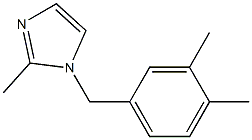 1H-Imidazole,1-[(3,4-dimethylphenyl)methyl]-2-methyl-(9CI) 结构式