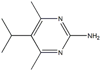 2-Pyrimidinamine,4,6-dimethyl-5-(1-methylethyl)-(9CI) 结构式