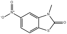 2(3H)-Benzothiazolone,3-methyl-5-nitro-(9CI) 结构式