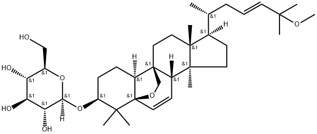 苦瓜皂苷 F1 结构式