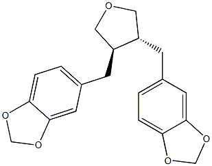 Dehydroxycubebin 结构式