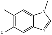1H-Benzimidazole,5-chloro-1,6-dimethyl-(9CI) 结构式