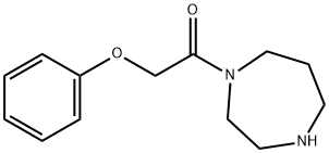 1-(1,4-diazepan-1-yl)-2-phenoxyethan-1-one 结构式