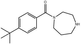 1-(4-tert-butylbenzoyl)-1,4-diazepane 结构式