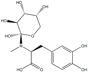 desoxyfructo-L-DOPA 结构式