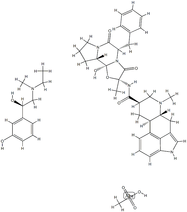 Dihydergot plus 结构式