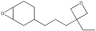 7-Oxabicyclo[4.1.0]heptane,3-[3-(3-ethyl-3-oxetanyl)propyl]-(9CI) 结构式