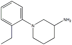 3-Piperidinamine,N-(2-ethylphenyl)-(9CI) 结构式