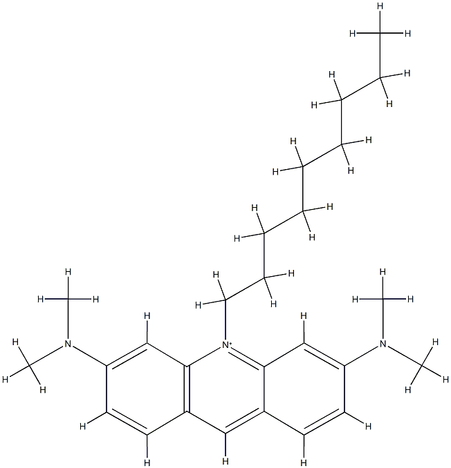 10-N-nonylacridinium orange 结构式