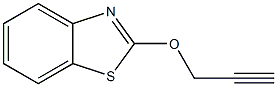 Benzothiazole, 2-(2-propynyloxy)- (6CI,9CI) 结构式