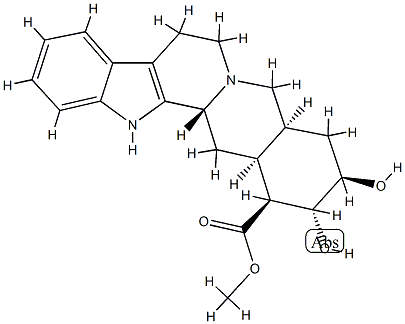 18-Β-羟基-3-表-Α-育亨宾 结构式