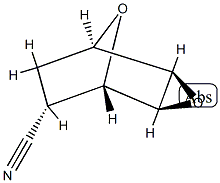 (1β,2α,4α,5β,6α)-3,8-Dioxatricyclo[3.2.1.02,4]octane-6-carbonitrile 结构式