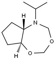 4H-Cyclopenta-1,3,5-dioxazepine,hexahydro-5-(1-methylethyl)-,trans-(9CI) 结构式