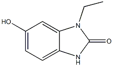 2H-Benzimidazol-2-one,1-ethyl-1,3-dihydro-6-hydroxy-(9CI) 结构式