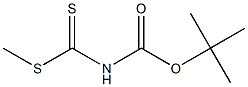 Thioimidodicarbonic acid ((HO)C(O)NHC(S)(SH)), O-(1,1-dimethylethyl) S- 结构式