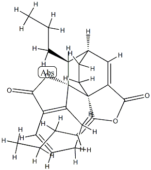 (3E,3aS,4S)-3-Butylidene-5,6,6',7'-tetrahydro-5β-propylspiro[3H-3aα,6α-ethanoisobenzofuran-4(1H),1'(3'H)-isobenzofuran]-1,3'-dione 结构式