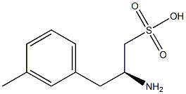 Benzenepropanesulfonic acid, ba-amino-3-methyl-, (baS)- (9CI) 结构式